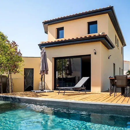 Maison Avec Piscine فيلة Laudun